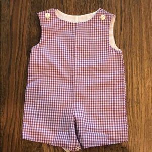 Purple Gingham Jon Jon